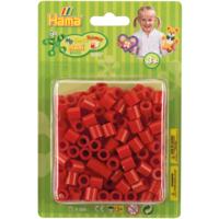 Hama strijkkralen maxi rood, 250st. - thumbnail