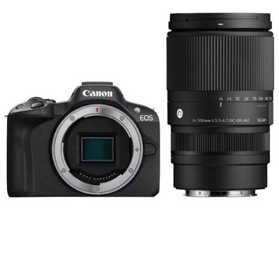 Canon EOS R50 Systeemcamera + Sigma 16-300mm f/3.5-6.7 DC OS