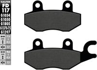 GALFER remblokken "fd117" brake pad fd117 g1054 organic - thumbnail