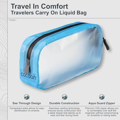 Cocoon Carry On Liquids Bag Opbergtas Blue
