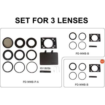 PDMovie Mini Matte Box - Set for 3 Lenses PDMovie Mini Matte Box - Set for 3 Lenses