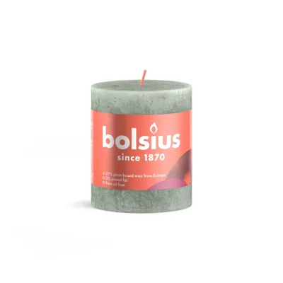 Bolsius Stompkaars Jade Groen 80/68
