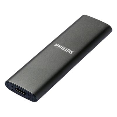 SSD Philips External 500 GB Ultra Speed Space Grey | 2 stuks SSD Philips External 500 GB Ultra Speed Space Grey | 2 stuks