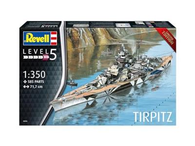 Revell 1/350 Battleship Tirpitz Revell 1/350 Battleship Tirpitz