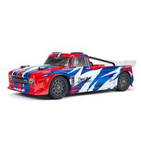 Arrma Infraction 4x4 Mega Resto Mod Truck RTR - Rood/Blauw - thumbnail
