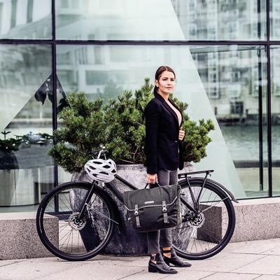 Ortlieb Commuter-Bag Two Urban QL2.1 Voor- en Achtertas 20L Bagagedrager - Blauw Ortlieb Commuter-Bag Two Urban QL2.1 Voor- en Achtertas 20L Bagagedrager - Blauw