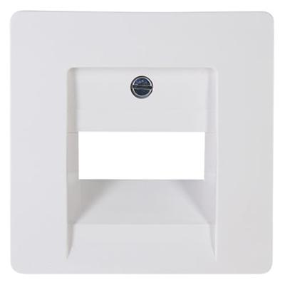 Kopp HK05 inzetplaat voor UAE datadoos wit glanzend