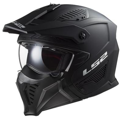 LS2 modularhelm "of606 drifter solid" helmet drifter black matt gr. xxl LS2 modularhelm "of606 drifter solid" helmet drifter black matt gr. xxl