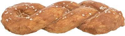 TRIXIE DENTA FUN CHICKEN BREAD GEVLOCHTEN 15 CM 75 GR 50 ST
