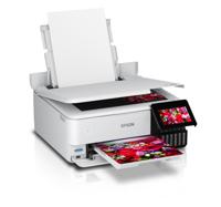 Epson EcoTank ET-8500 Multifunctionele printer Inkjet Kleur A4 Printen, scannen, kopiëren Duplex, LAN, USB, WiFi, Inktbijvulsysteem - thumbnail