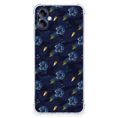 Doorzichtige Silicone Hoesje voor Samsung Galaxy A05 Voetbal Doorzichtige Silicone Hoesje voor Samsung Galaxy A05 Voetbal