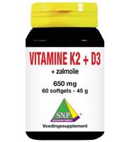 Snp Snp Vitamine K2 D3 Zalmolie (60ca) - thumbnail