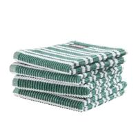 DDDDD DDDDD vaatdoek Stripe green 30 x 30 cm - thumbnail