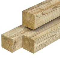 Paal Midden-Europees grenen 8,8x8,8x270 cm Tuindeco - Tuindeco - thumbnail