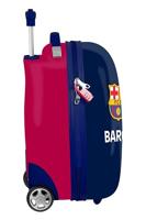Handbagagekoffer F.C. Barcelona Blauw Kastanjebruin 16'' 23 L 28 x 43 x 23 cm - thumbnail
