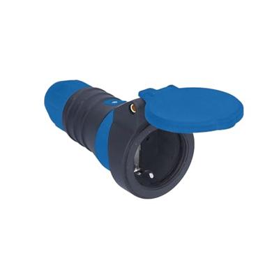 AS Schwabe 62310 Koppeling met randaarde 230 V Zwart, Blauw IP54 AS Schwabe 62310 Koppeling met randaarde 230 V Zwart, Blauw IP54