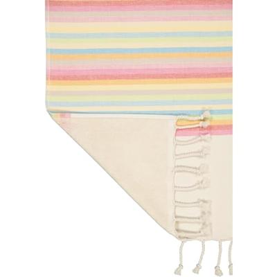 Cawö Cawo Lifestyle Hamam Streifen Strandlaken 90x180 multicolor