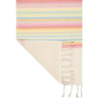 Cawö Cawo Lifestyle Hamam Streifen Strandlaken 90x180 multicolor - thumbnail