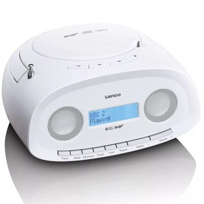 Lenco SCD-69 Analoog & digitaal 2 W Wit Lenco SCD-69 Analoog & digitaal 2 W Wit