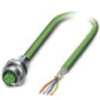 Phoenix Contact 1437766 Sensor/actuator inbouwconnector M12 Aantal polen (sensoren): 4 0.50 m 1 stuk(s) Piece - thumbnail