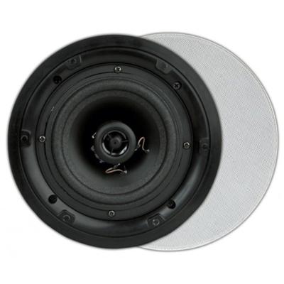 ArtSound FL501 - Passieve plafondluidsprekers (2 Stuks) - Ideaal voor binnenshuis, woonkamer, wachtzaal, keuken, slaapkamer, bureau - 2 x 100W, 2-weg, Rond, Wit