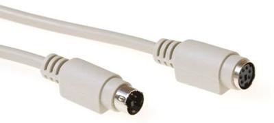 ACT Keyboard/Muis verlengkabel PS/2 male - PS/2 female 3,00 m