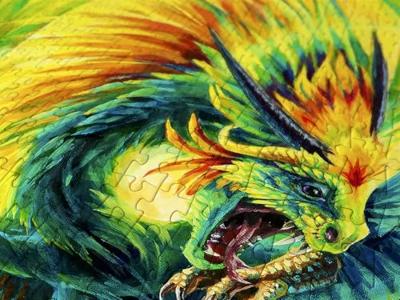 Quetzalcoatl Puzzel 1000 Stukjes Quetzalcoatl Puzzel 1000 Stukjes