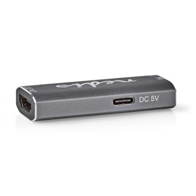 HDMI-Repeater | 25 m | 8K@60Hz | 0 Gbps | Aluminium | Antraciet