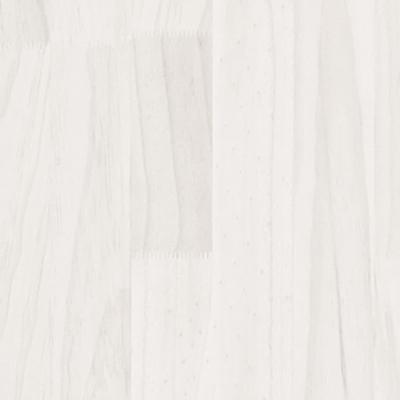 Bedframe massief hout wit 135x190 cm - thumbnail