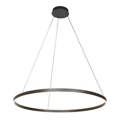 Steinhauer Design hanglampRinglux zwart Ø 100cm - 3676ZW