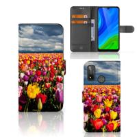 Huawei P Smart 2020 Hoesje Tulpen - thumbnail
