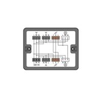 WAGO 899-631/189-000 Verdeeldoos 899 25 A Zwart 1 stuk(s) - thumbnail