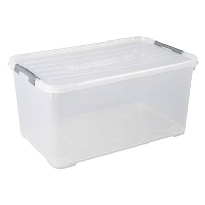 Curver handy+ opbergbox 115 liter transparant