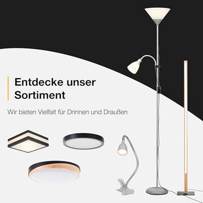 Brilliant Zwarte muurlampNewport - 44282/06