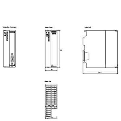 Siemens 6ES7340-1CH02-0AE0 6ES73401CH020AE0 PLC-communicatieprocessor