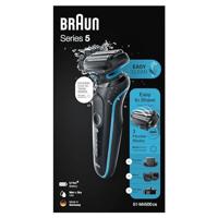 Braun 51-M4500CS Series 5 Elektrisch Scheerapparaat Zwart/Blauw - thumbnail