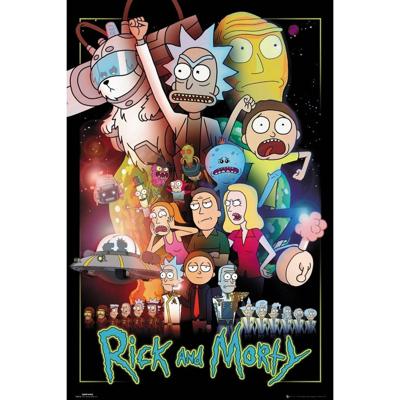 Poster Rick and Morty - Wars 61x91,5cm