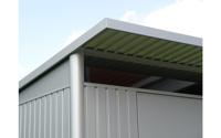 Biohort AvantGarde A1 metalen berging 180x180x218 cm met dubbele deur - thumbnail