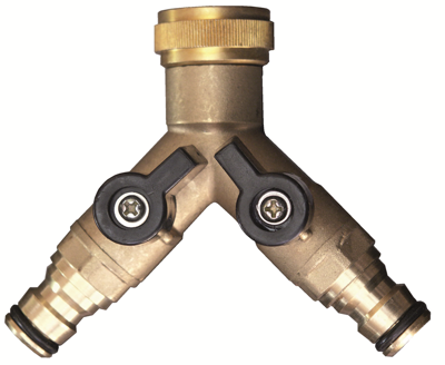 Cornat Garden Messing Y-Klep 3/4V-Cl-Cl - FLOR89510