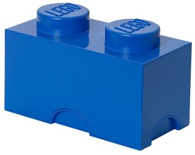Room Copenhagen LEGO Storage Brick 2 Blauw opbergdoos Room Copenhagen LEGO Storage Brick 2 Blauw opbergdoos