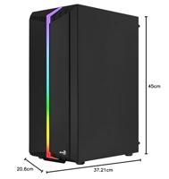 Aerocool Bionic Zwart - thumbnail