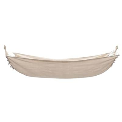 VidaXL Hangmat 260x150 cm crèmekleurig