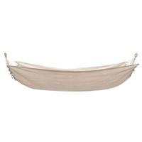 VidaXL Hangmat 260x150 cm crèmekleurig - thumbnail