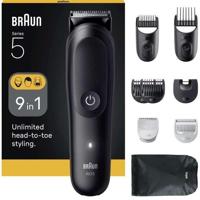 Braun Braun Series 5 All-In-One Style Kit AIO5 Baardtrimmer, Tondeuse, Bodygroomer Afspoelbaar Zwart - thumbnail