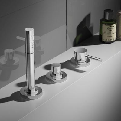 Hotbath Buddy Badrandcombinatie Zonder Uitloop Met 2-Weg Omstel 075 - Chroom