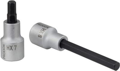 Proxxon Industrial 23 100 Dopsleutel-bitinzetset 1/4 (6.3 mm), 1/2 (12.5 mm) 18-delig Proxxon Industrial 23 100 Dopsleutel-bitinzetset 1/4 (6.3 mm), 1/2 (12.5 mm) 18-delig