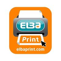 Elba Rado Plast ordner met dubbel mechaniek, wit, rug van 8 cm - thumbnail