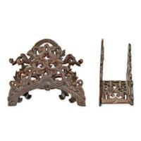 Gietijzeren houder voor tuinslangen - thumbnail