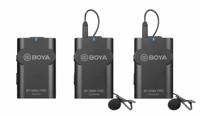 BOYA WM4 Pro K2 draadloze microfoon met 2 zenders - voor smartphone / camera / PC - thumbnail