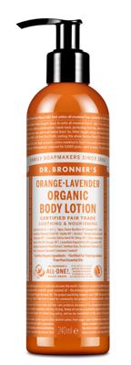 Body Lotion Dr Bronner's Naranja-Lavanda 240 ml